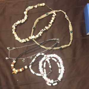 Beach Theme Necklace/Bracelet Bundle